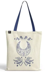 Torba bawełniana słowiańska motyw Lunula Tofa Tove, 38x41 cm