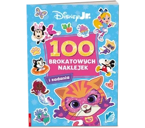 Disney Mix 100 brokatowych naklejek NB-9112 - Opracowanie zbiorowe