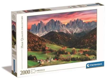 Puzzle 2000 HQ Val di Funes - Clementoni