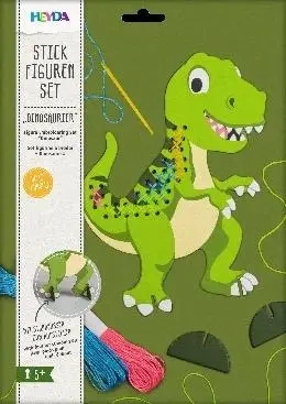 Zestaw do szycia - Dinozaur - Heyda