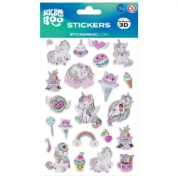 Naklejki Sticker BOO Jednorożec