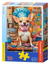 Puzzle 70 Dog Chef CASTOR - Castorland