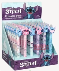 Długopis wymazywalny automatyczny STITCH pastel 1szt.mix wzorów - PATIO