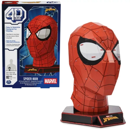 Puzzle 4D Maska Spiderman'a - Spin Master