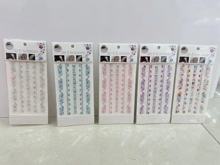 Zestaw do zdobienia twarzy diamenciki MIX - ADAR