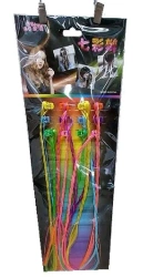 Warkoczyki doczepiane ze spinką 12szt - ADAR