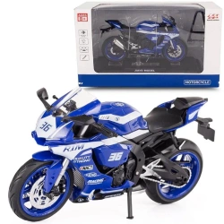 Motocykl sportowy wyścigowy 1:12 - Lena