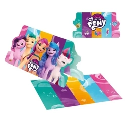 Zaproszenia z kopertami My Little Pony 8szt - Amscan
