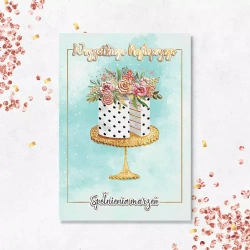 Karnet A5 Tort glamour - Henry