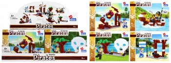 Klocki Konstrukcyjne 96-103 Elementów Pirat Display Alleblox 525165