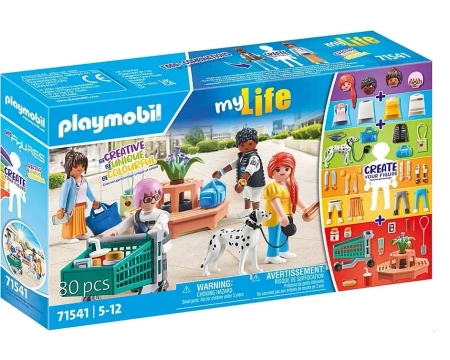 Zestaw figurek Zakupy My Life 71541 - Playmobil