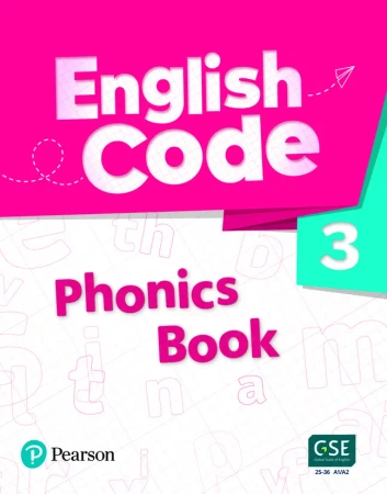 English Code 3. Phonics Book with Audio & Video QR Code