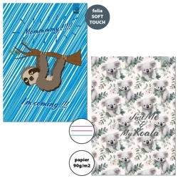 Zeszyt A4/32K 3-linie kolor 90g BFF (5szt) - Bee-bee