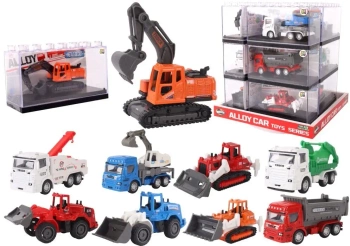 Autko w klocku 1:64 budowlane MIX - Pro Kids