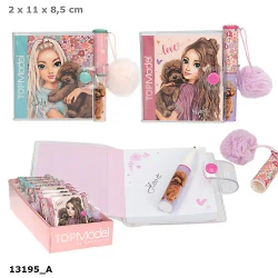 Notesik z długopisem Top Model Floral 1szt.mix 13195A - DEPESCHE