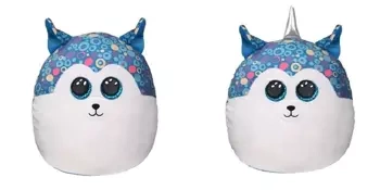 Squishy Beanies Helena - niebieski husky 30cm - TY
