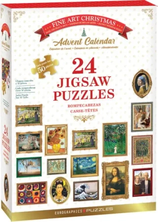 Kalendarz adwentowy Masterpieces 8924-6042 - Eurographics