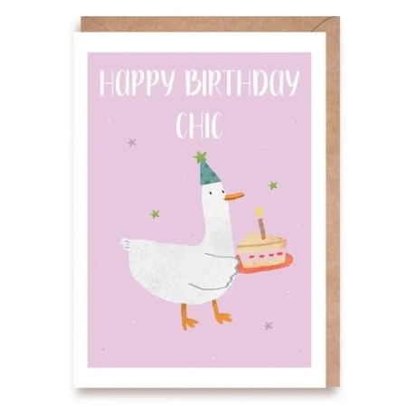 Kartka urodzinowa Happy Birthday Chic K151 - Cardie