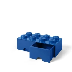 LEGO(R) pojemnik klocek z szufladami ósemka nieb... - NHG