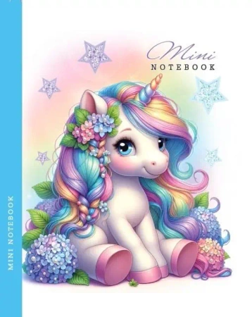Notatnik 128x165 48K gładki Jednorożec - Fresh