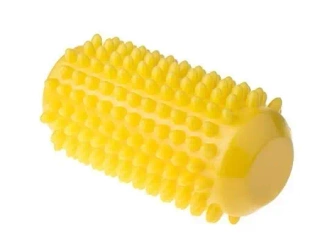 Wałek do masażu żółty 12,8cm - Tullo