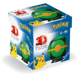 Puzzle 3D Kula: Pokemon Repeat Ball - Ravensburger
