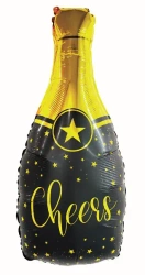 Balon foliowy B&C Szampan Cheers 35x76cm - Godan