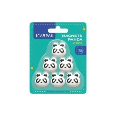 Magnes Panda 6szt - STARPAK