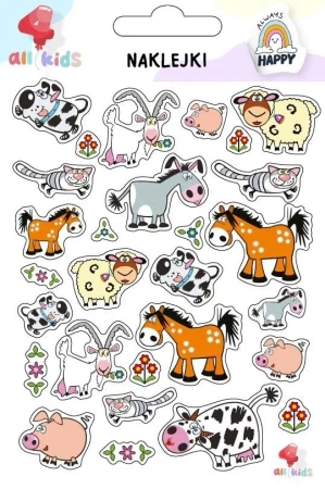 Naklejki dla dzieci Zwierzęta 2 - All4Kids