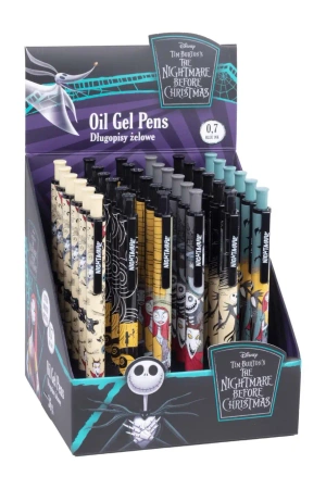 Display Długopis Blanco Oil gel Disney Burton's Nightmare 36 sztuk - PATIO