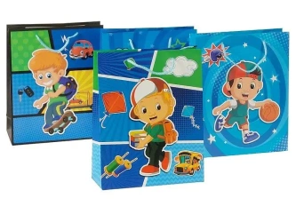 Torebka prezentowa 32x26x10cm MIX - ADAR