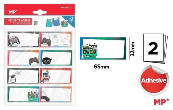 Naklejki na zeszyty Game - MP Main Paper