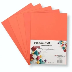 Pianka standard A4 Eva pomarańczowa 5szt - Penword