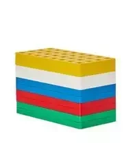 Plus-Plus Big Mix kolorowych podstawek - PLUS-PLUS