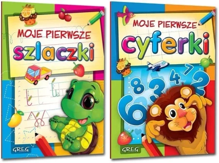 Moje pierwsze szlaczki, cyferki, literki. PAKIET