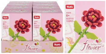 Klocki Konstrukcyjne Kwiat 133 Elementy Mega Creative 570799