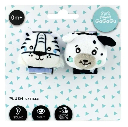 GaGaGu. Grzechotka Pies i Tygrys - TM Toys
