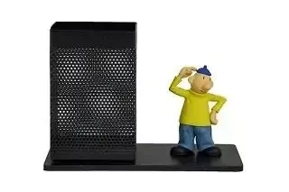 Przybornik biurkowy z figurką: Pat (Sąsiedzi) - Tisso Toys