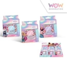 Bransoletki z przesłaniem WOW box mix wzorów WOW00008 - Kids Euroswan