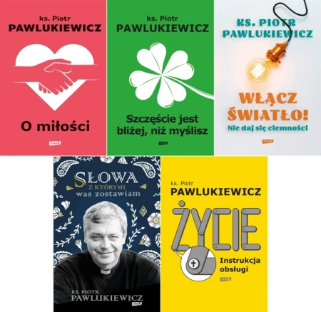 Włącz światło! + O miłości PAKIET 5, Pawlukiewicz - Piotr Pawlukiewicz
