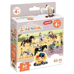 Puzzle 60 panoramiczne Stadnina CzuCzu - Bright Junior Media Justyna Han