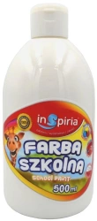Farba szkolna biała 500ml - InSpiria