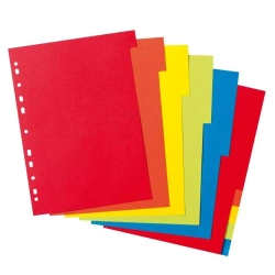 Przekładki A4 kartonowe 10-cz Intensiv Eco - HERLITZ