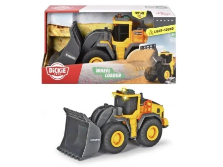 Spychacz Volvo światło dźwięk - Dickie Toys