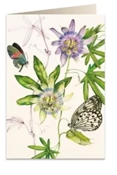 Karnet B6 + koperta 6089 Passiflora - Tassotti