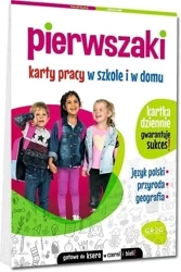 Pierwszaki. Karty pracy w szkole i w domu - Marta Kurdziel