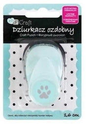 Dziurkacz ozdobny 1,6cm łapa - Dalprint dpCraft