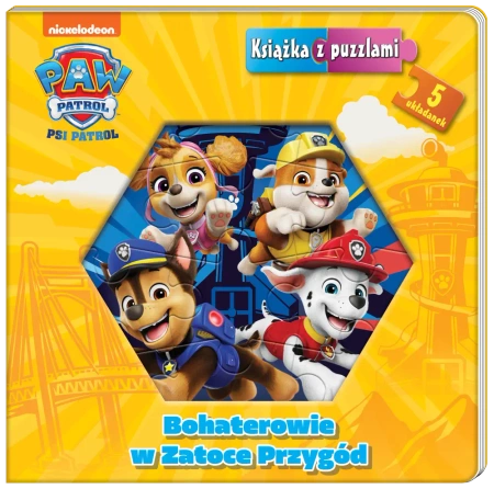 Psi Patrol. Psi Patrol. Książka z puzzlami - praca zbiorowa