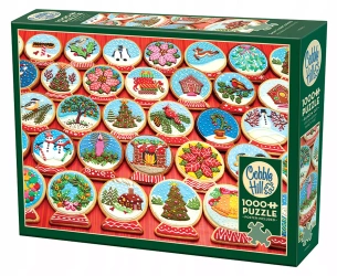 Cobble Hill Puzzle 1000 el. Ciasteczka w kształcie śnieżnej kuli