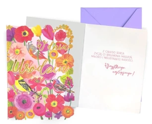 Karnet Urodziny - Kukartka